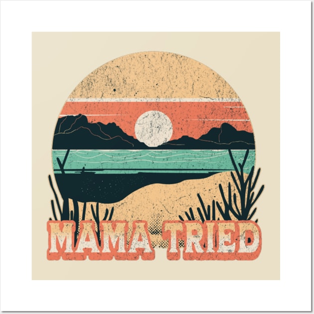 MAMA PARADISE BAND Wall Art by Elaia Loelya Art